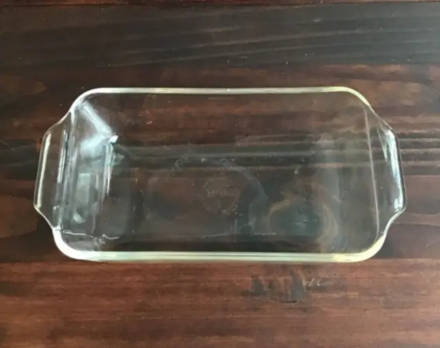 Vintage Anchor Hocking 3 Quart Clear Glass Baking Dish 15 Oven Microwave 9 x 13