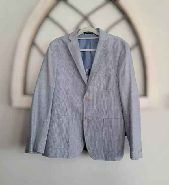 Lauren Ralph Lauren Seersucker Blazer Size 38R