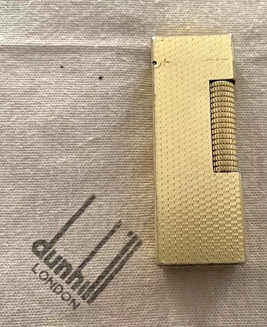 Accendino Dunhill Rollagas Revisionato Funzionante