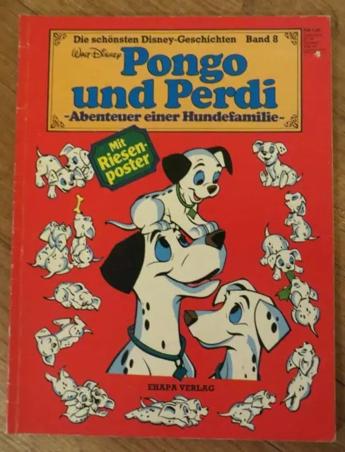 Die schönsten Disney Geschichten Band 8 - Pongo und Perdi - Ehapa 1980