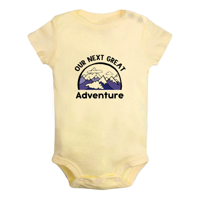 Our Next Great Adventure Funny Romper tuta neonato abiti per bambini