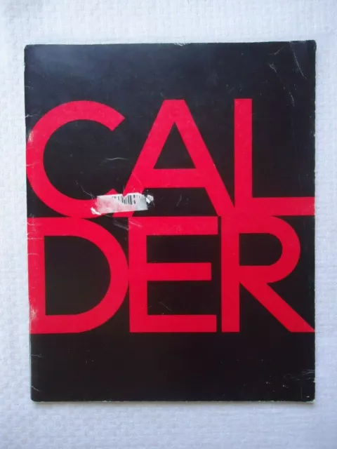 Alexander Calder Stabiles 1983 Art Exhibition M. Knoedler & Co New York City