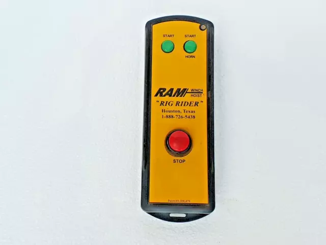 REMTRON RCT810E Radio Remote Control -RIG RIDER, RAM WINCH HOIST