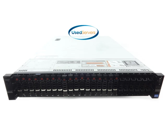 Dell R720XD W/Flex Bay•2x E5-2650v2 2.6GHZ=16Core•256GB•18x900GB SAS 10K•H710P