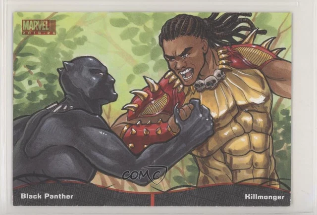 2019-20 Upper Deck Marvel Annual 1/1 Claudia Ianniciello #SC Auto Sketch 07yb