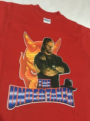 T-shirt da bambino tshirt per bambini wrestling The Undertaker WWE Tg 10 anni