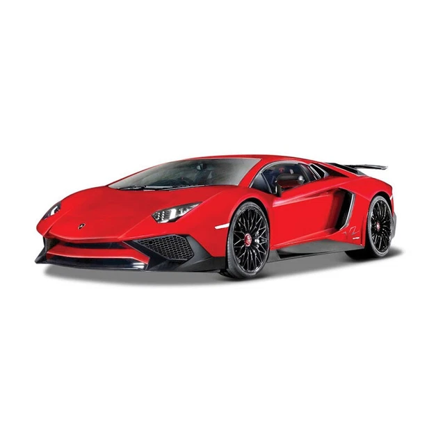 Lamborghini Aventador LP750-4SV 1:24 Bburago – Modello Rosso In Metallo, Finito E Pronto Per La Vetrina - 2