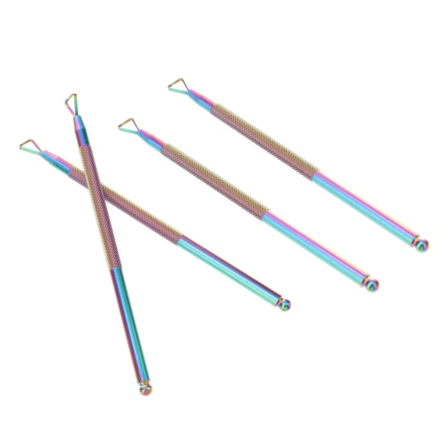 4 Pcs Nagelhautentferner Reinigungswerkzeug Nagelpflegewerkzeuge Schermaschinen