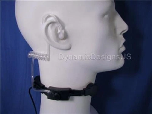 Tactical Throat Microphone for Motorola CLS1413 SV11 SU210 MU21CV MU22CVS MU11CV 2