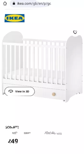 Gonatt online crib white