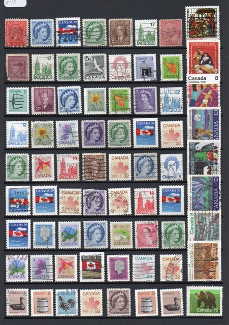 314 Timbres dU CANADA ( Oblitérés )
