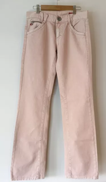 VTG Miss Sixty Pink Jeans Womens 27 X 32 Big TY VINTAGE ITALY MADE straight MINT