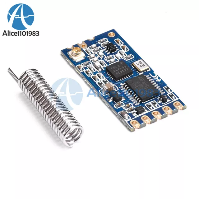 SI4438 HC-12 433Mhz/868MHZ Wireless Serial Port Module 1000m Replace Bluetooth