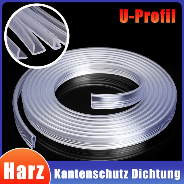 HARZ KANTENSCHUTZ U PROFIL Kantenschutzprofil Fassungsprofil 