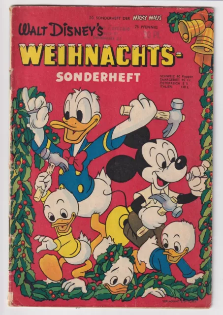 Micky Maus Sonderheft 20 - Weihnachts-Sonderheft