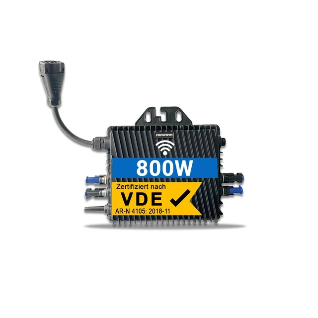 ABSAAR 800W WECHSELRICHTER I WIFI Wechselrichter mit Kabel B-WARE EUR 55,00 - DE ABSAAR 800W WECHSELRICHTER I WIFI Wechselrichter mit Kabel B-WARE EUR 55,00 - DE