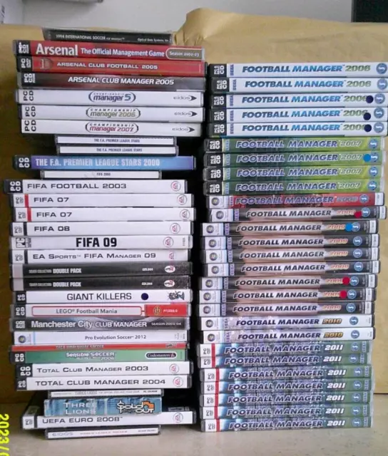 Football PC Games - Fifa, Manager etc - Build Your Own Bundle  Flat postage cost