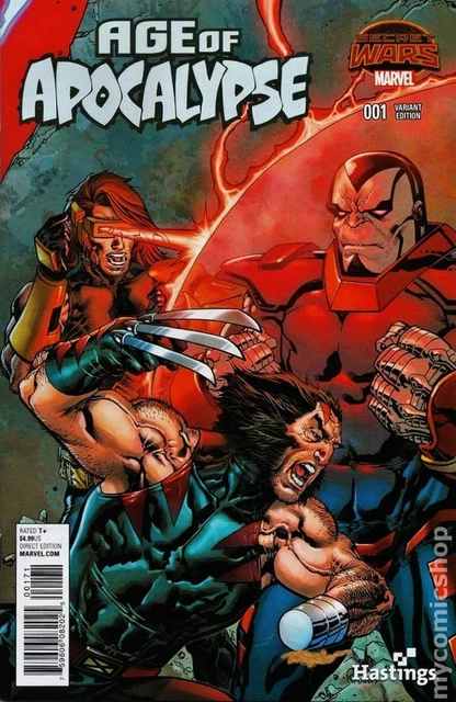 Age of Apocalypse Secret Wars 1HASTINGS FN 2015 Stock Image