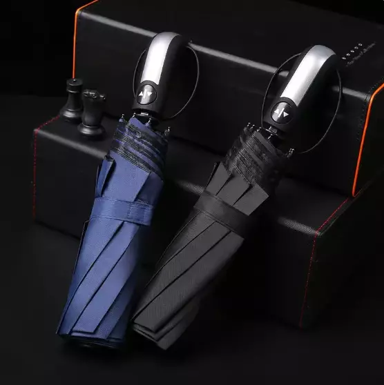 Automatic Umbrella Anti-UV Sun/Rain Windproof 3 Folding Compact Umbrella