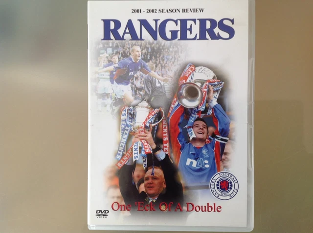 RANGERS 2001 2002 Season Review DOUBLE DVD NEW - NOT SEALED EUR 3