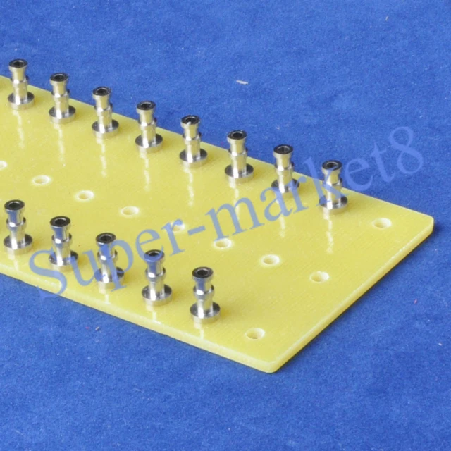 1pc Fiberglass Turret Tag Board for Tube Amp Classic 24 Lug Audio Amplifier 2