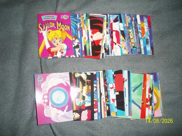2000 Sailor Moon Archival Base Card Set-Good Condition