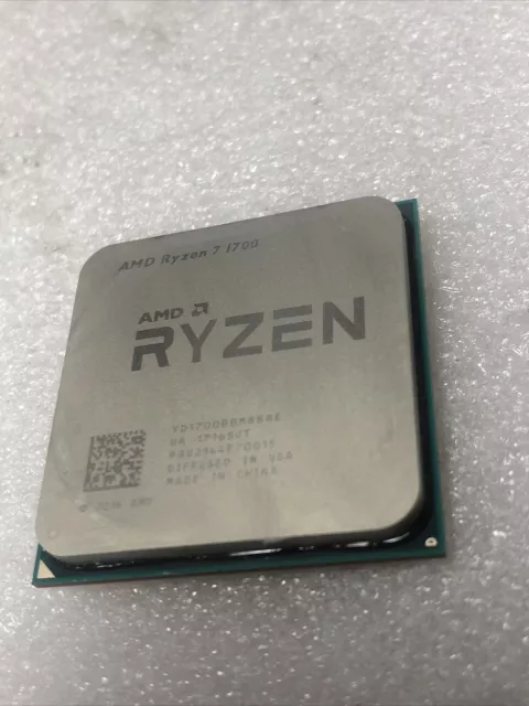 AMD Ryzen 7 1700 3.0ghz 8-core 16-thread Socket am4 CPU processor R7 1700 #U 043