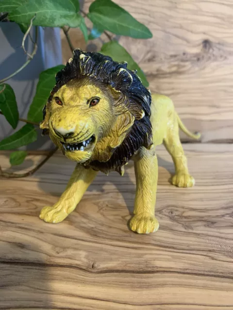 ELC AAA Vintage 90’s Solid Rubber Toy Male Lion