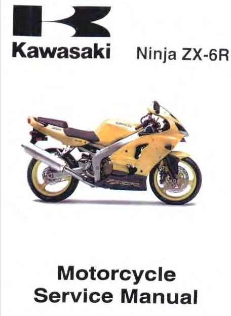 Download Service Manual Kawasaki Ninja ZX6R