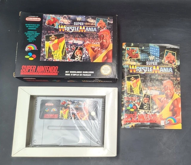 Super WrestleMania WWF - Nintendo SNES - Complet - PAL FAH - Très Bon Etat