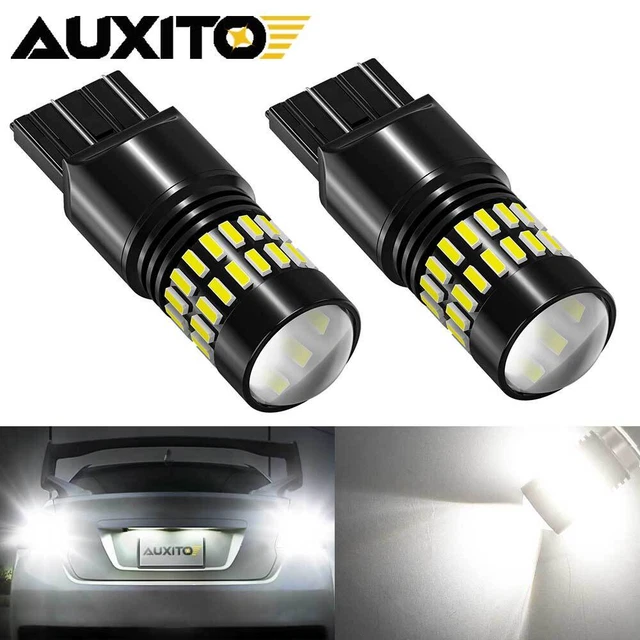 AUXITO 7440 7443 7441 LED Back Up Reverse Light Bulbs White 6000K Bright 2400LM