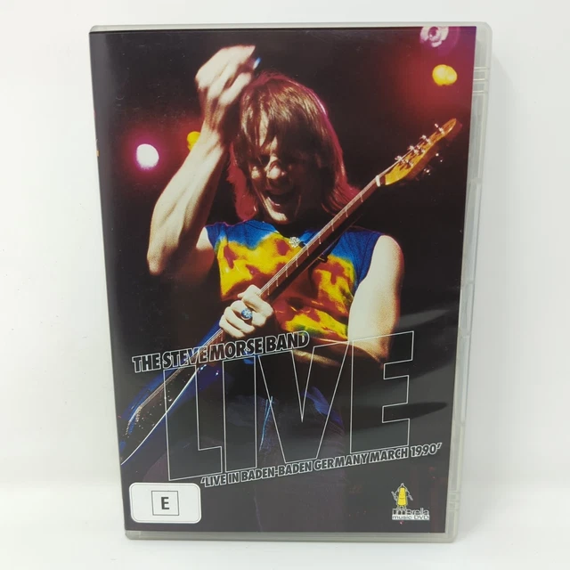 THE STEVE MORSE Band -Live In Baden Germany 1990 -DVD -2014 (+  