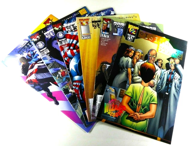 Top Cow RISING STARS (1999) #3 6 9 13 20 + Gold Wizard #1/2 Lot VF to NM w/COA