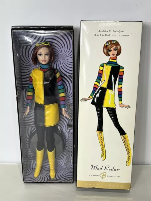 Mod Redux Barbie Doll Gold Label Barbie Fan Club Exclusive 2004 Mattel  #C6262