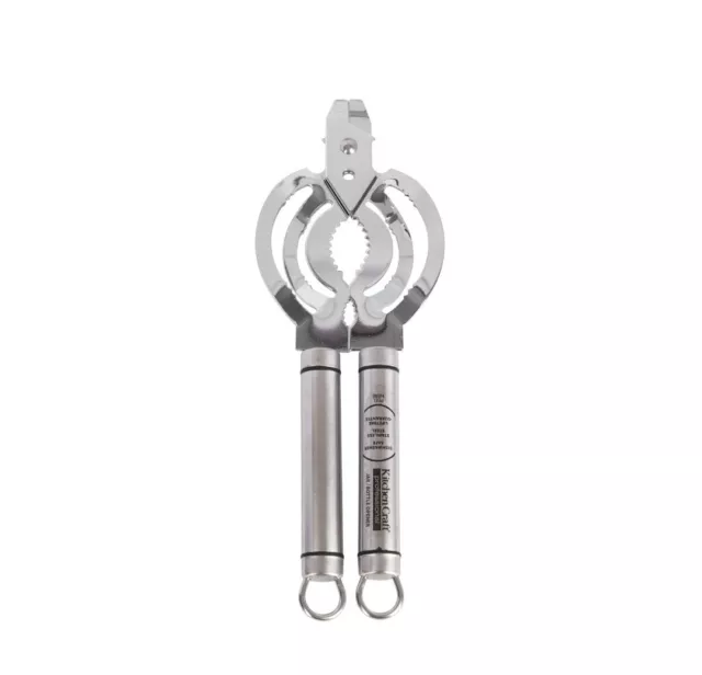 Barattolo/apribottiglie in acciaio inox maneggiato ovale da cucina