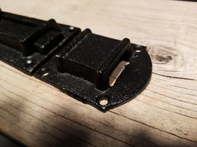 Antique Vintage Style Cast Iron Door Gate Slide Lock Latch 8