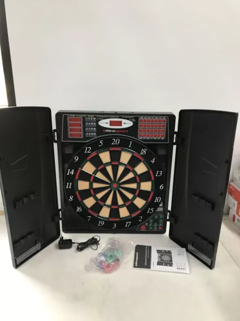 Ultrasport Elektrisches Dartboard mit Türen