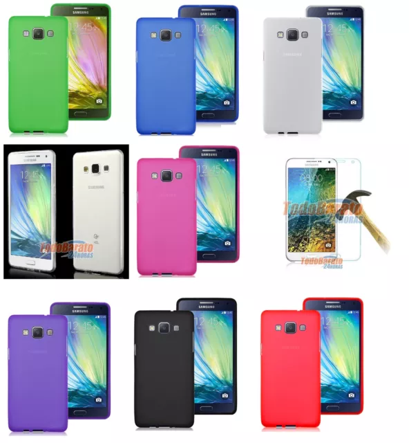 Funda GEL TPU LISA GALAXY J7 J710F 2016+2 PROTECTORES CRISTAL TEMPLADO ANTIGOLPE