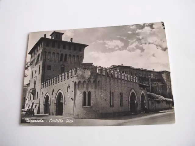 Modena - Mirandola Castello Pico - spedita f. g. 1954