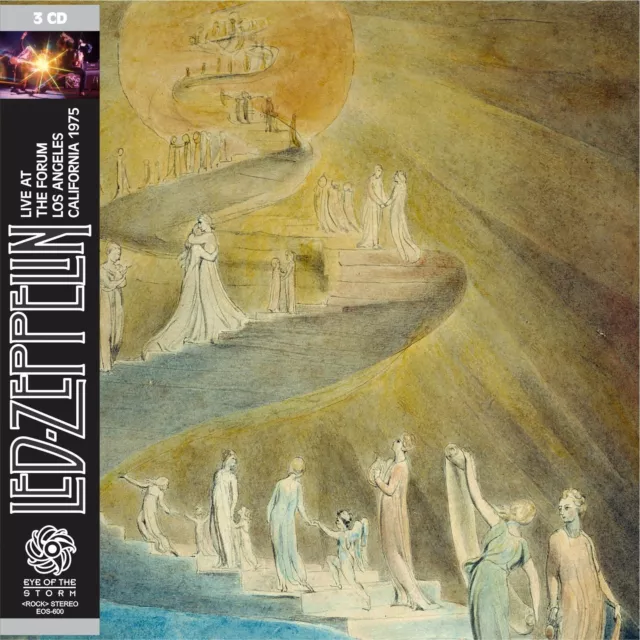 LED ZEPPELIN rare live album 1975 (mini LP / 3x CD) physical houses holy graffit