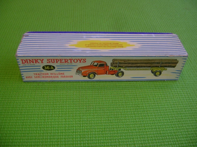 TRACTEUR WILLEME AVEC semi-remorque Fardier Dinky Supertoys Atlas Réf
