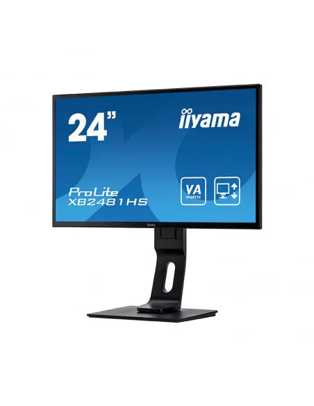 iiyama ProLite XB2481HS 24" Inch LED Full HD 1080p Monitor - HDMI VGA DVI