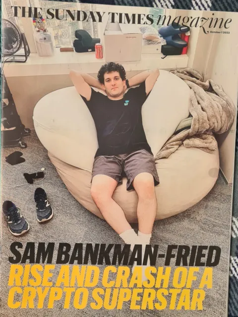 The Sunday Times Magazine  - 1st October 2023 - Sam Bankman-Fried