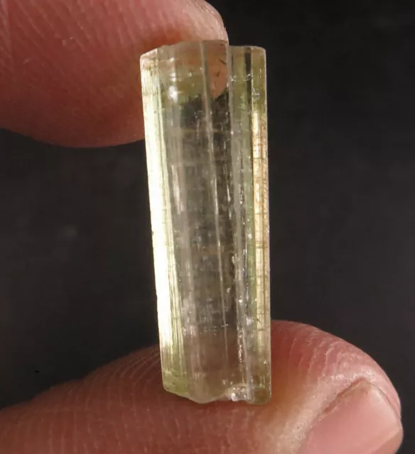 7 Carat Twell Terminated Bi Color Watermelon Tourmaline Crystal @ Afghanistan