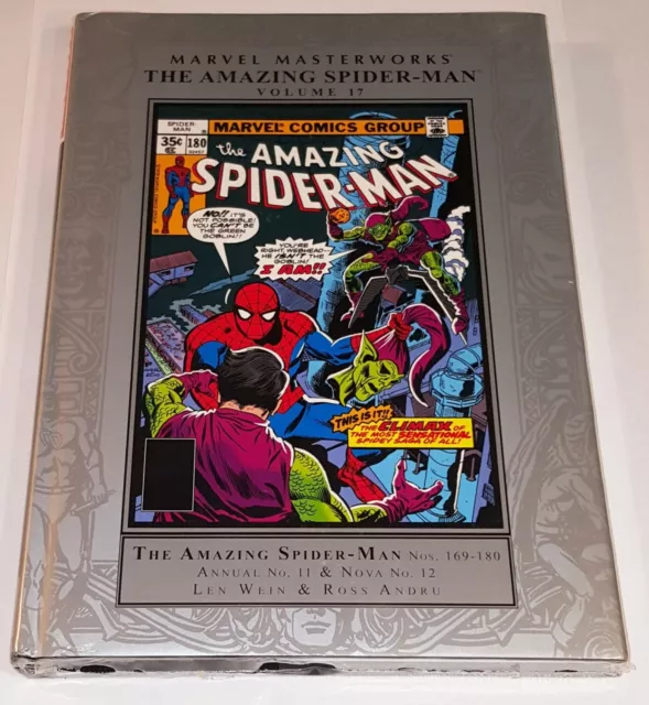 MARVEL MASTERWORKS:  AMAZING SPIDER-MAN VOLUME 17  (Hardcover 2015 HCDJ Wein)