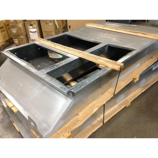 Micromtel 0823-6600-Dt 11" High Roof Curb Adapter With Duct Transition 197248