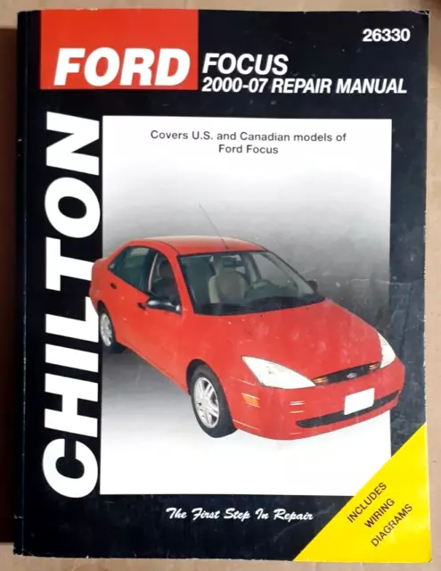 Chilton Ford Focus 2000/2001/2002/2003/2004/2005/2006/2007 Auto Repair Manual