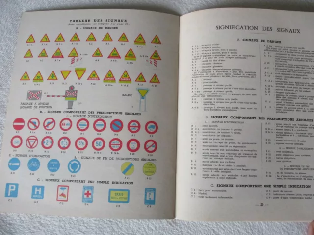 SCOLAIRE ANCIEN CODE DE LA ROUTE le piéton et le cycliste VOELTZEL 1960 2