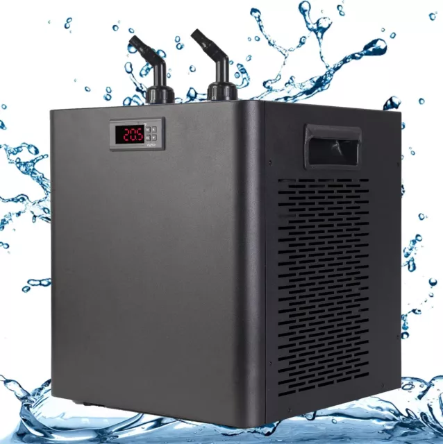 160/300L 79gal Aquarium Chiller Hydroponic Water Chiller 1/3 HP Fish Tank Cooler