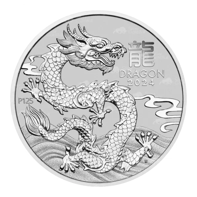 1 oz 2024 Lunar Year of the Dragon Platinum Coin | Perth Mint